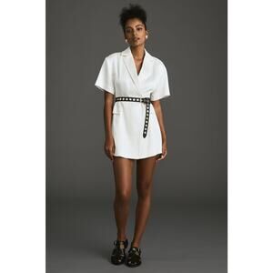 NWT Anthropologie 4SI3NNA Lorenzo Belted Blazer Dress - Large